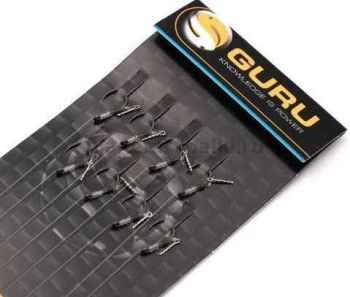 Поводки готовые GURU SMWG Bayonet Ready Rigs 4" 10см, №16, 0,17мм, 8шт.