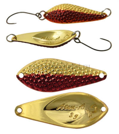 Блесна колеблющаяся LureMax Atom-A, 32мм, 3гр., цвет 39