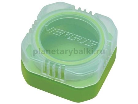 Коробка для наживки Meiho Versus LIQUID PACK L415 Green 60х60х35мм
