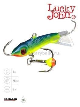Балансир Lucky John CLASSIC 4.5 с тройником 50мм, 10гр., 29 блистер