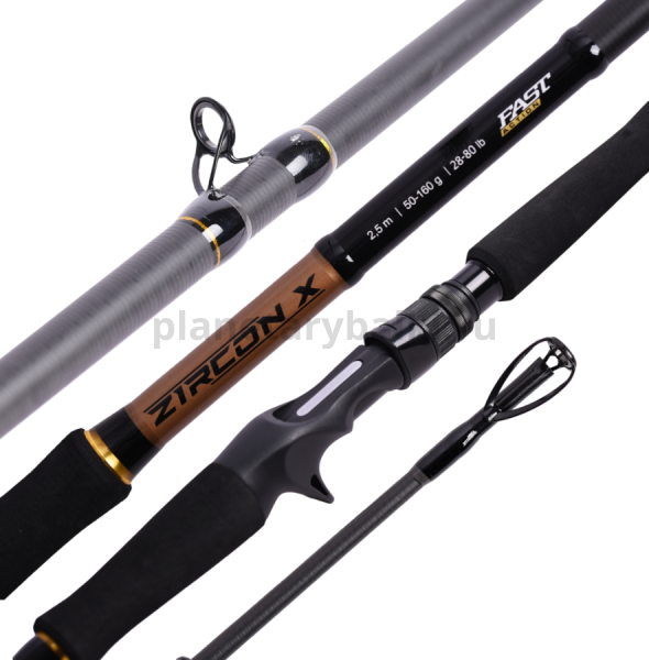 Удилище кастинговое Maximus ZIRCON-X BBC 26XXH 2,6м, тест 70-200гр.