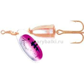 Блесна вращающаяся Lukris VLASON Col №4, 12гр., цвет PNF-F