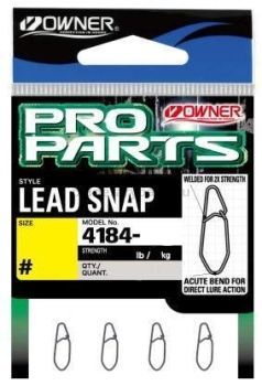 OWNER Застежка Lead Snap №00 4шт