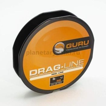 Леска GURU Drag Line 250м, 0,30мм, 4,5кг