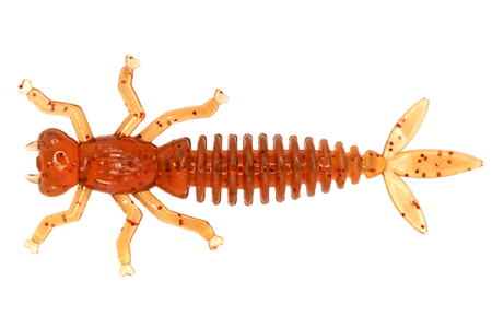 Приманка силиконовая LureMax KARAKATITSA 2'' 5см, Teriyaki Oil 08-005, 8шт.