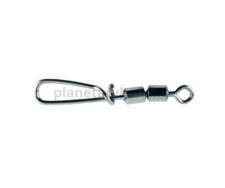 OWNER Застежка с вертлюгом Sinker Hook W Crane №14 8шт