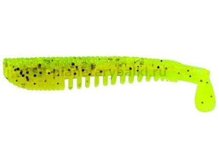 Виброхвост LureMax YOBBO 2,5'' 6см, Lime pepper 002, 10шт.
