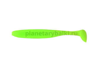Виброхвост LureMax SLIM SHAD 3,5'' 8,5см, Chartreuse True 06-042, 6шт.