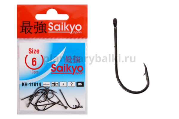 Крючки Saikyo Bait Holder BN KH-11014 №6, 10шт.