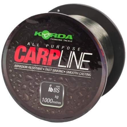Монофильная леска Korda Carp Line 1000м, 0,30мм, 4,5кг, 10lb