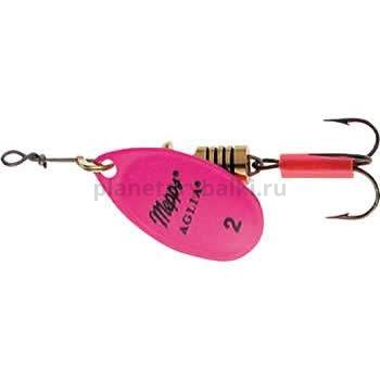 Блесна вращающаяся Mepps AGLIA FLUO 5, 13гр., цвет Pink