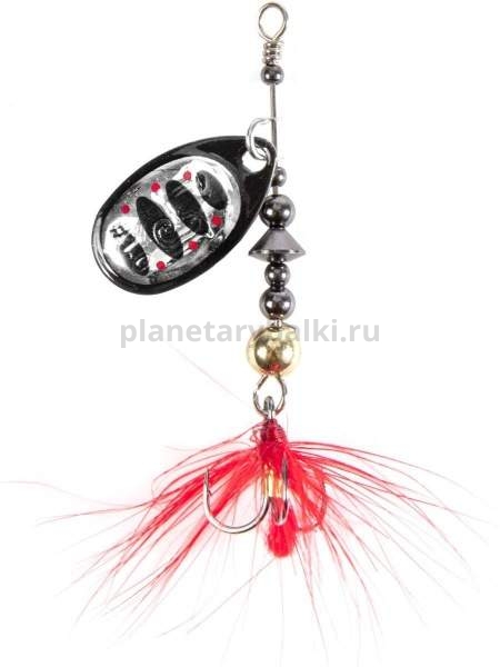 Блесна вращающаяся Lucky John BONNIE BLADE №1, 3.5гр., цвет 004 в блистере