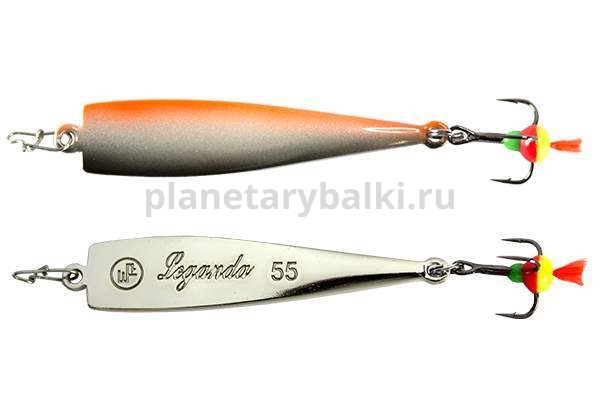 Блесна вертикальная ECOPRO Legenda 80мм, 12гр., цвет MOS