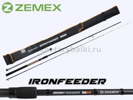 Удилище фидерное ZEMEX IRON Light Feeder 10 ft 3м, тест 40гр.