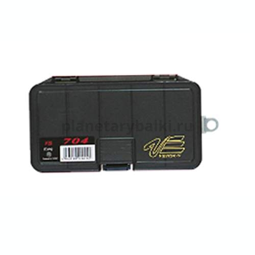 Коробка рыболовная Meiho Versus VS-704 Black 16,1x9,1x3,1см