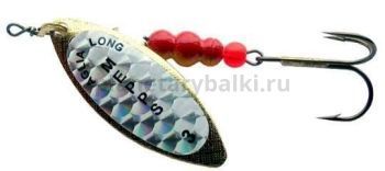 Блесна вращающаяся MEPPS Aglia Longue Rainbo №3, 11,5гр., цвет OR