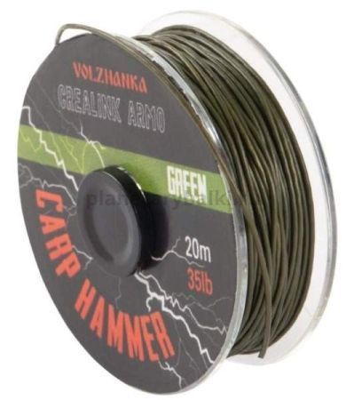 Поводочный материал в оплетке Volzhanka CreaLink Armo Green 20м, 35LB для рыбалки, Поводочный материал в оплетке Volzhanka CreaLink Armo Green 20м, 35LB отзывы, Поводочный материал в оплетке Volzhanka CreaLink Armo Green 20м, 35LB купить, Поводочный материал в оплетке Volzhanka CreaLink Armo Green 20м, 35LB купить в интернет магазине, Поводочный материал в оплетке Volzhanka CreaLink Armo Green 20м, 35LB выбрать, Поводочный материал в оплетке Volzhanka CreaLink Armo Green 20м, 35LB обзор, Поводочный материал в оплетке Volzhanka CreaLink Armo Green 20м, 35LB купить в розничном магазине